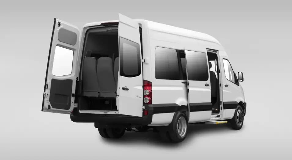 Back Door with 180 Degrees Opening